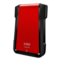 CARRY DISK EX500 RED 2.5 USB 3.1 ADATA