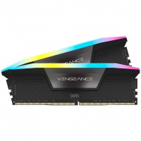 MEMORIA 64GB 2X32 5600MHZ DDR5 VENGEANCE RGB BLACK CL40 CORSAIR