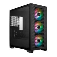 GABINETE ELITE 301 TG ARGB BLACK COOLER MASTER