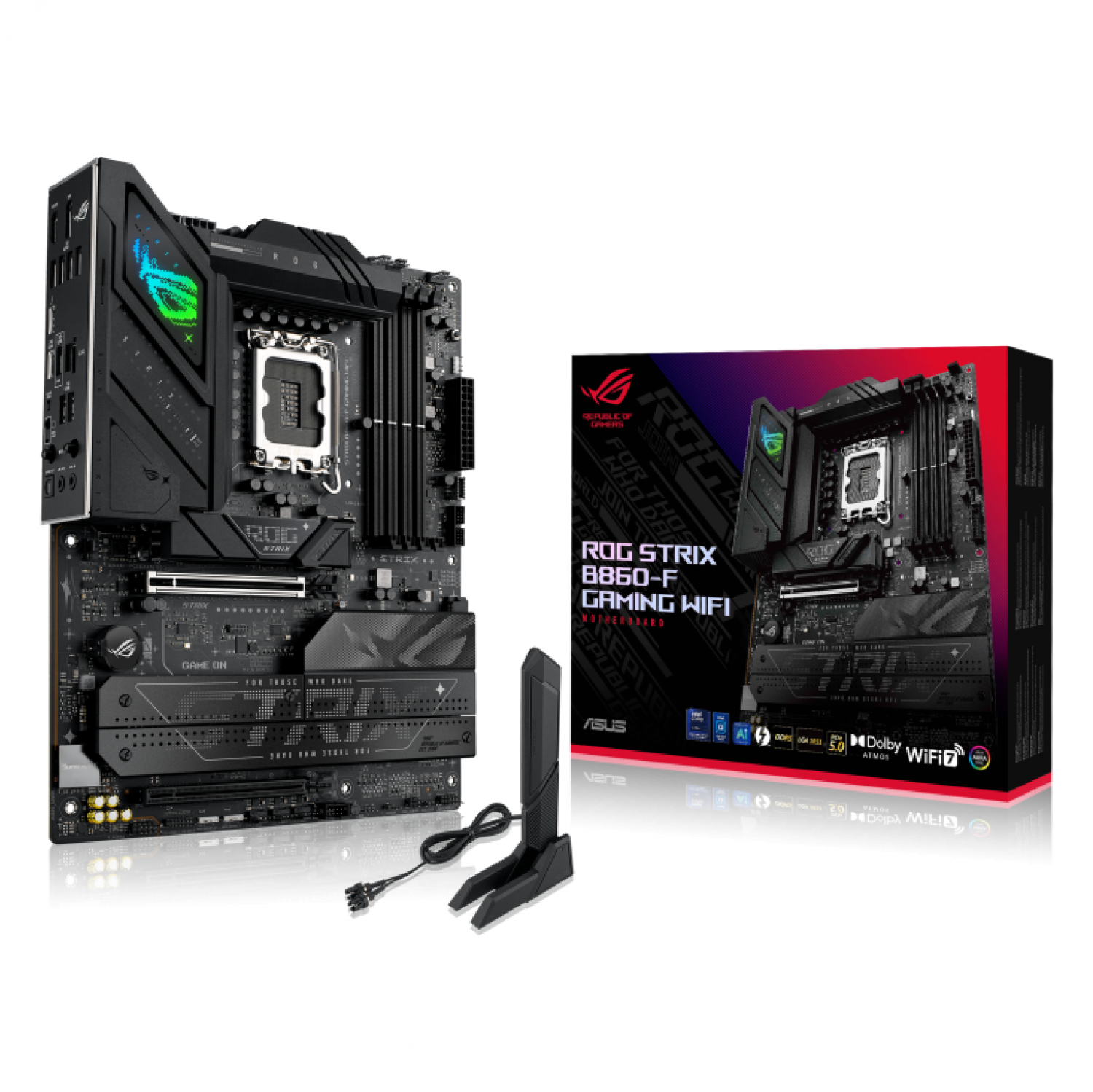 MOTHER ASUS LGA 1851 ROG STRIX B860-F GAMING WIFI