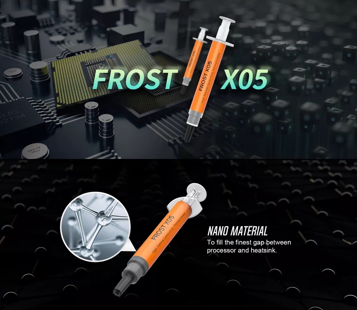 Pasta Termica Grasa Disipadora ID-Cooling Frost X05 3g