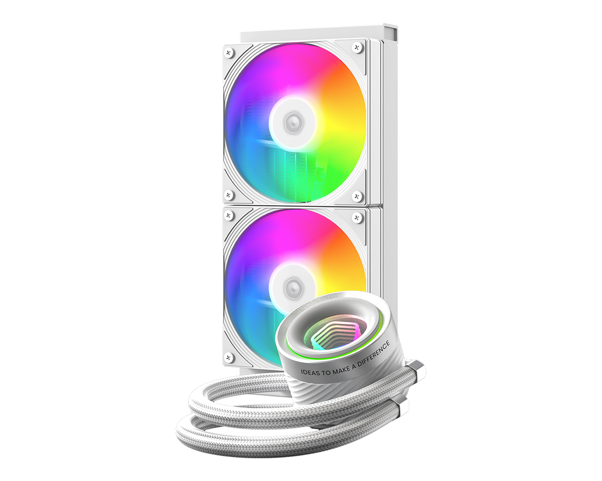 Water Cooler 240 ID-Cooling FX240 INF White Blanco