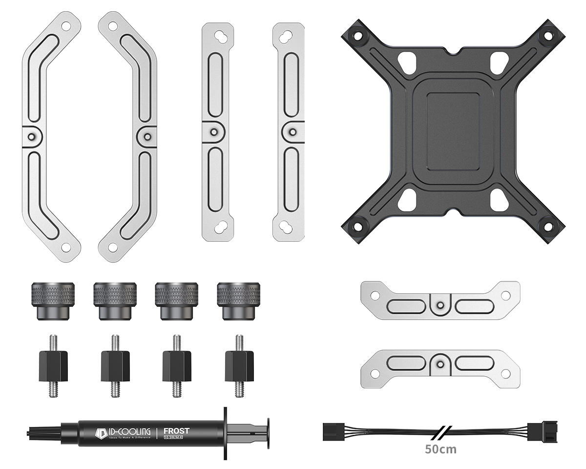 Water Cooler 360 ID-COOLING DX360 MAX White Blanco