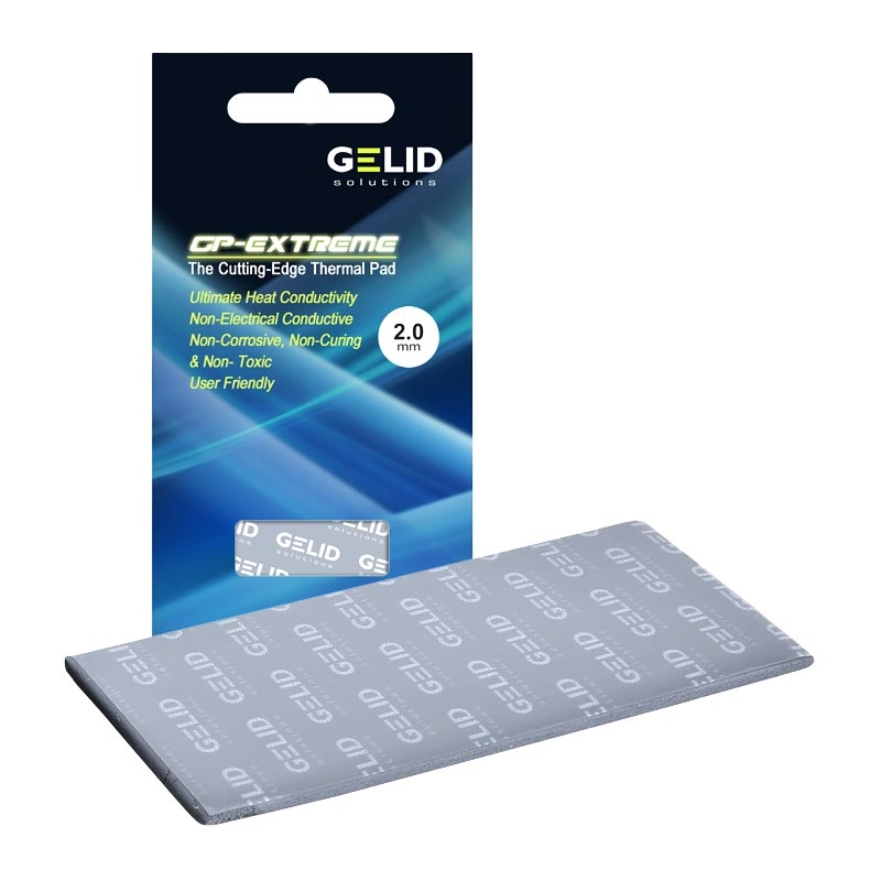 PAD TERMICO THERMAL PAD TERMICO GELID GP EXTREME TP-GP01-D 80X40 2MM