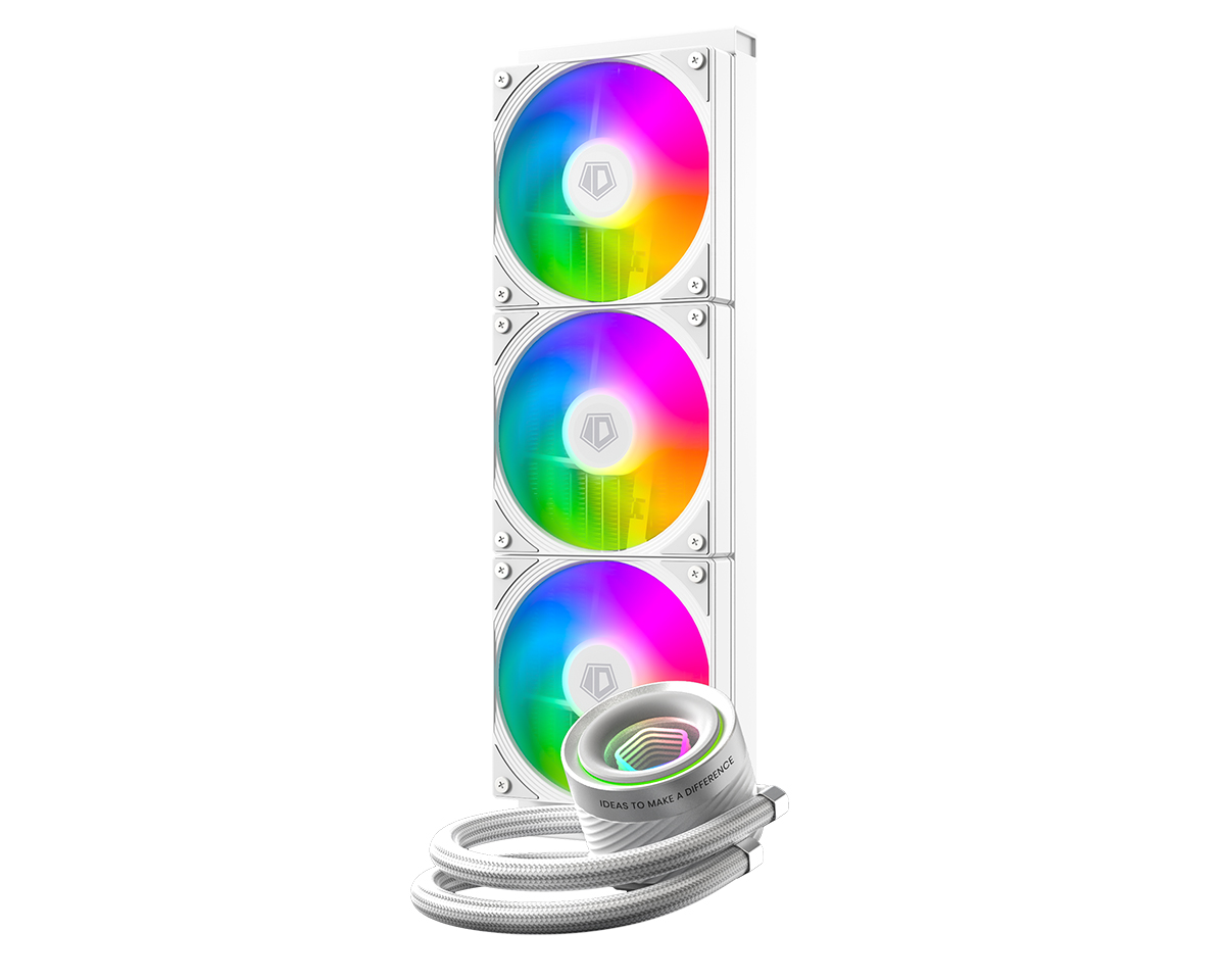 WATER COOLER 360 ID-COOLING FX360 INF RGB WHITE BLANCO