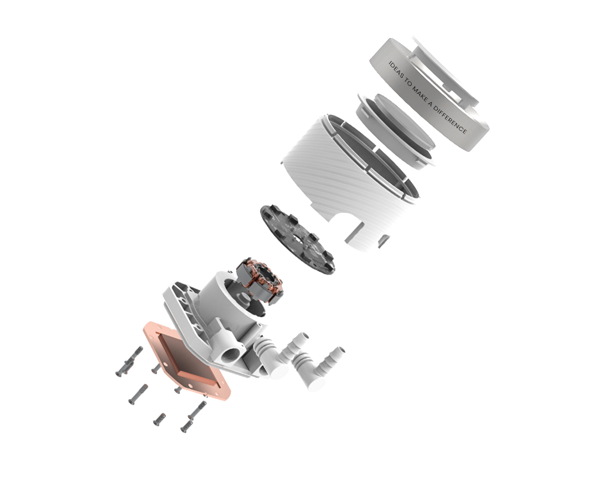 WATER COOLER 360 ID-COOLING FX360 INF RGB WHITE BLANCO