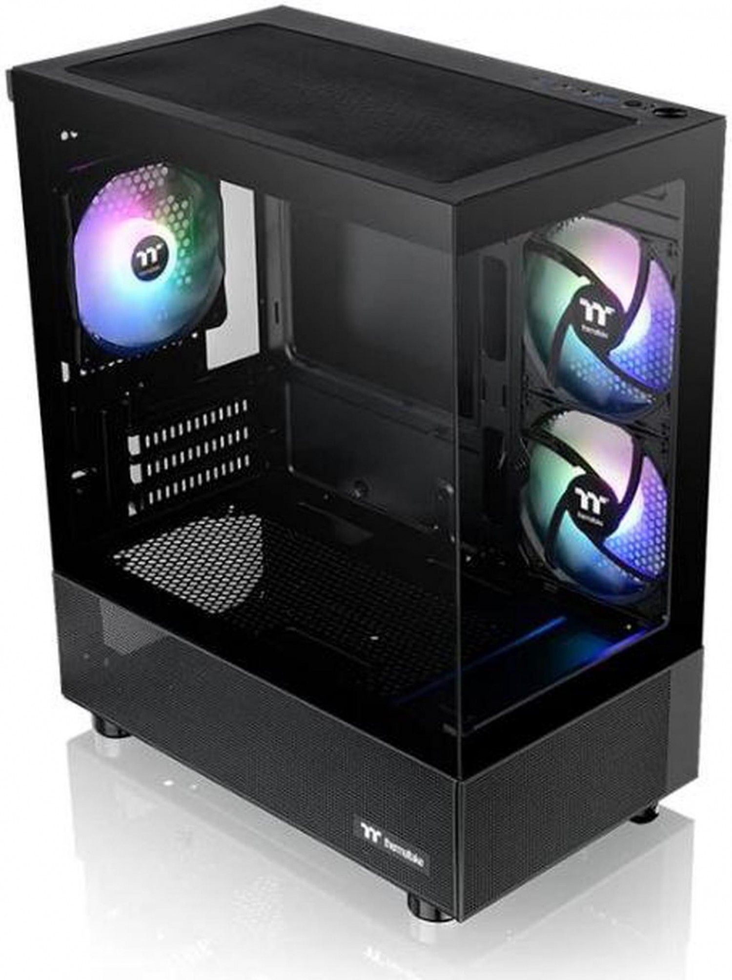 GABINETE THERMALTAKE VIEW 170 TG ARGB BLACK TEMPERED GLASS