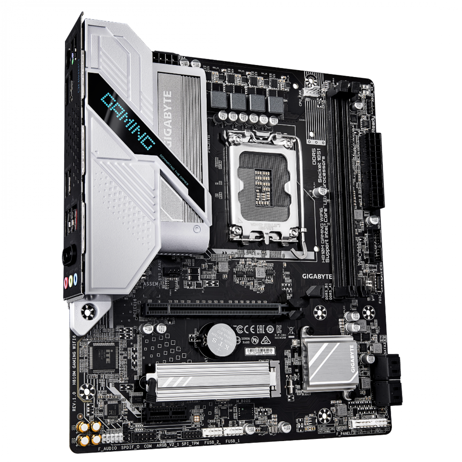MOTHER GIGABYTE (LGA 1851) H810M GAMING WIFI6