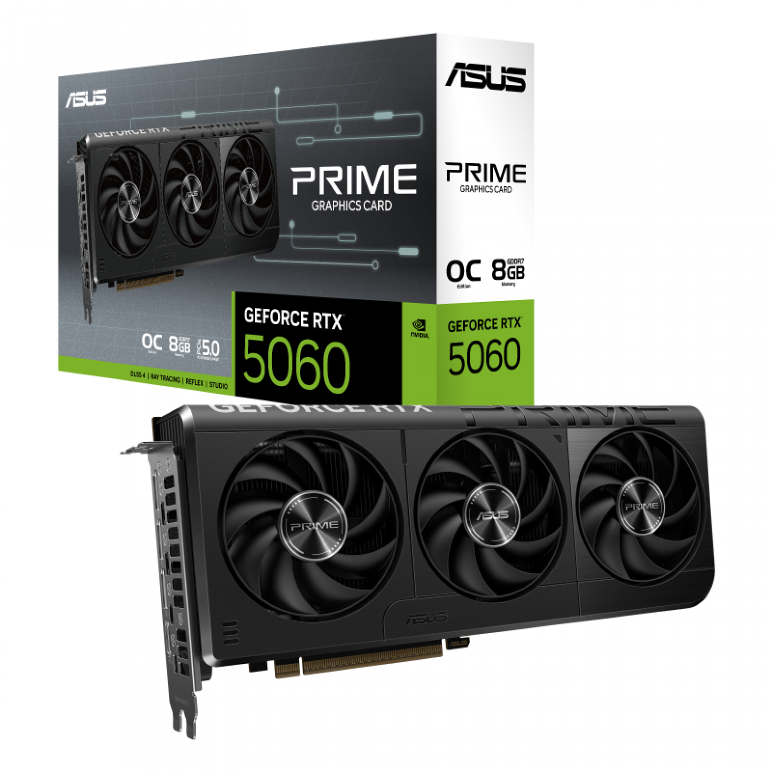 PLACA DE VIDEO ASUS PRIME RTX 5060 O8GB
