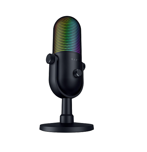Microfono Razer Seiren V3 Chroma RGB USB Black