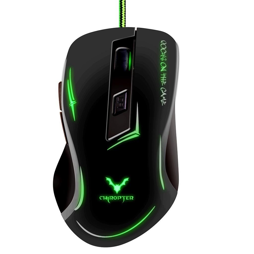 Mouse Gamer Wesdar 6 Botones Usb Pc Oficina 2400 Dpi Optico