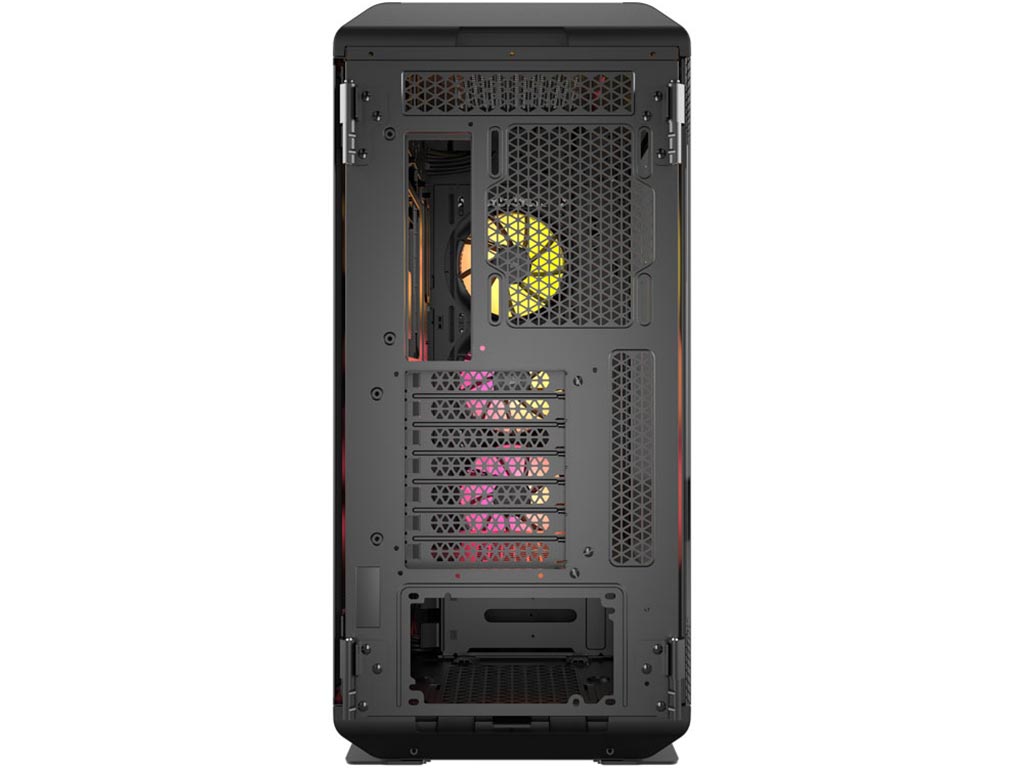 Gabinete Corsair iCUE LINK 5000T LX RGB Mid-Tower Fan x3 Black