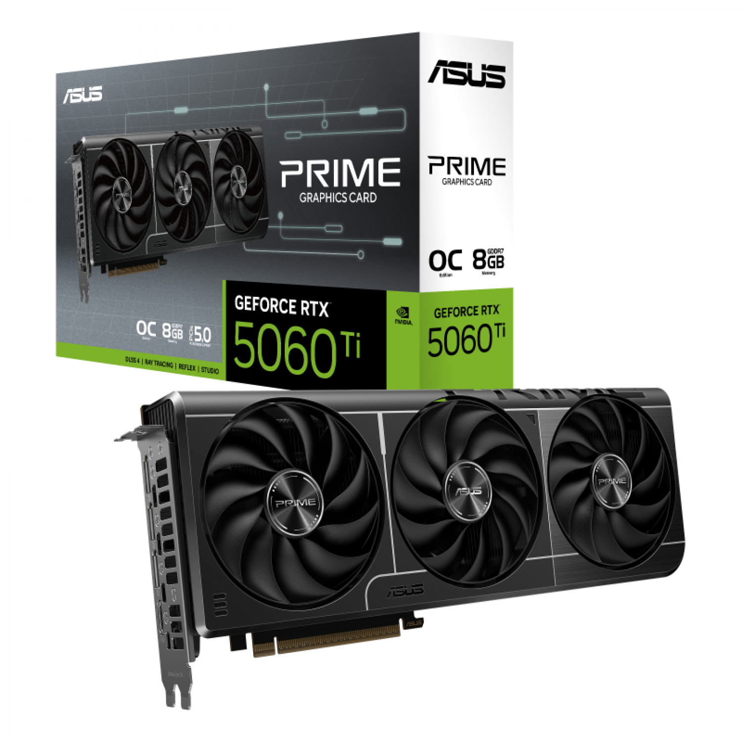 PLACA DE VIDEO ASUS PRIME RTX 5060TI O8GB