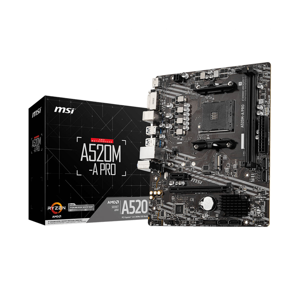 Combo Actualización AMD Ryzen 5 5600GT + A520M + 16GB RAM