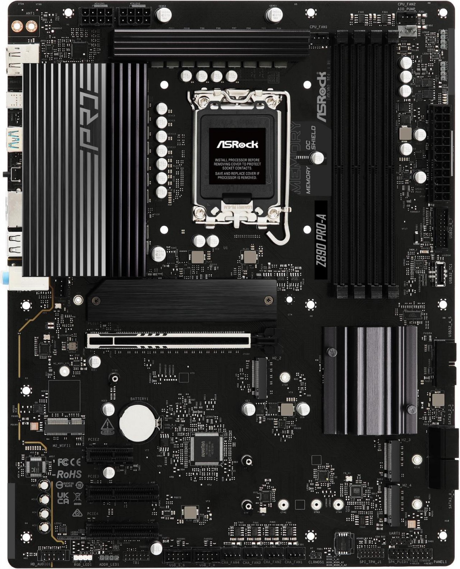 MOTHER ASROCK (LGA1851) Z890 PRO-A