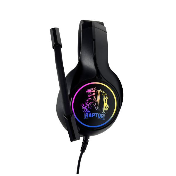 Auricular Raptor Shadow Core RGB 7.1 cancelacion sonido USB/3.5mm