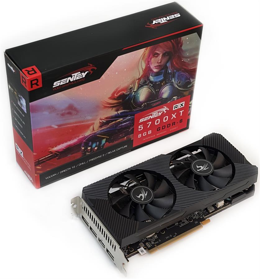Placa De Video Radeon Sentey RX 5700 XT 8GB GDDR6