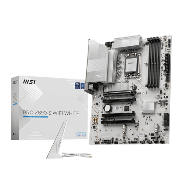 Mother MSI PRO Z890-S WIFI WHITE DDR5 1851 (Serie Ultra)