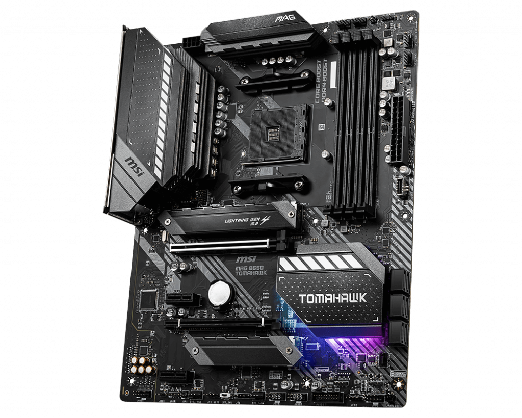 Mother MSI MAG B550 TOMAHAWK DDR4 AM4 (Serie 3000/4000/5000)