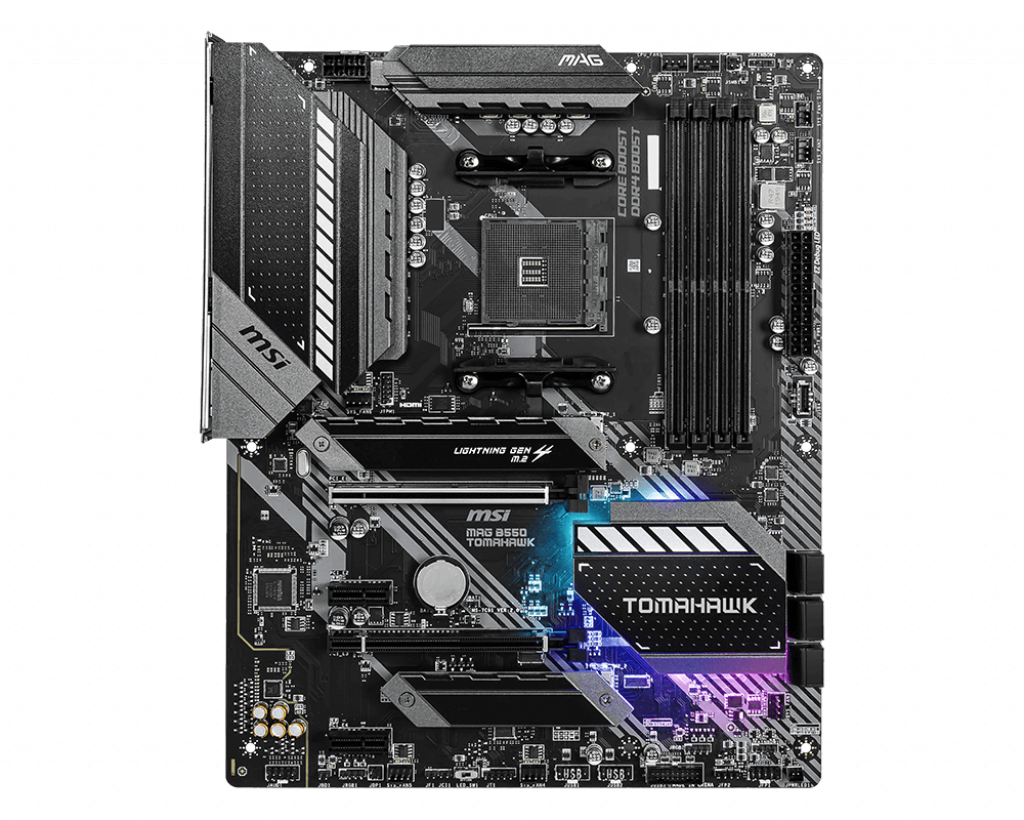 Mother MSI MAG B550 TOMAHAWK DDR4 AM4 (Serie 3000/4000/5000)
