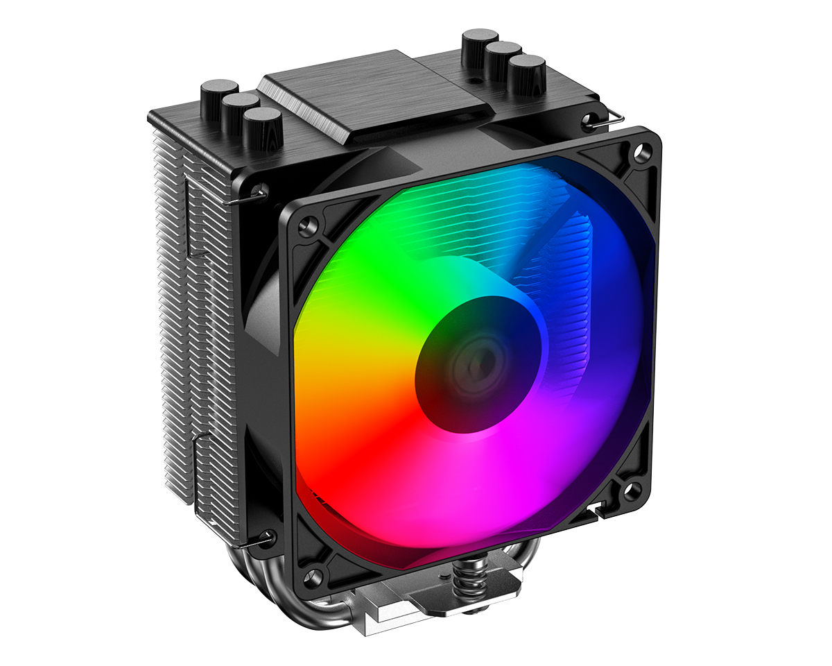 Cooler Cpu Id-cooling Se-903-xt Frgb Intel Amd Fan Pwm ! Negro