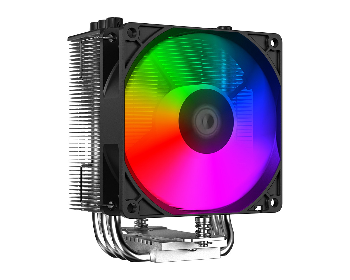 Cooler Cpu Id-cooling Se-903-xt Frgb Intel Amd Fan Pwm ! Negro