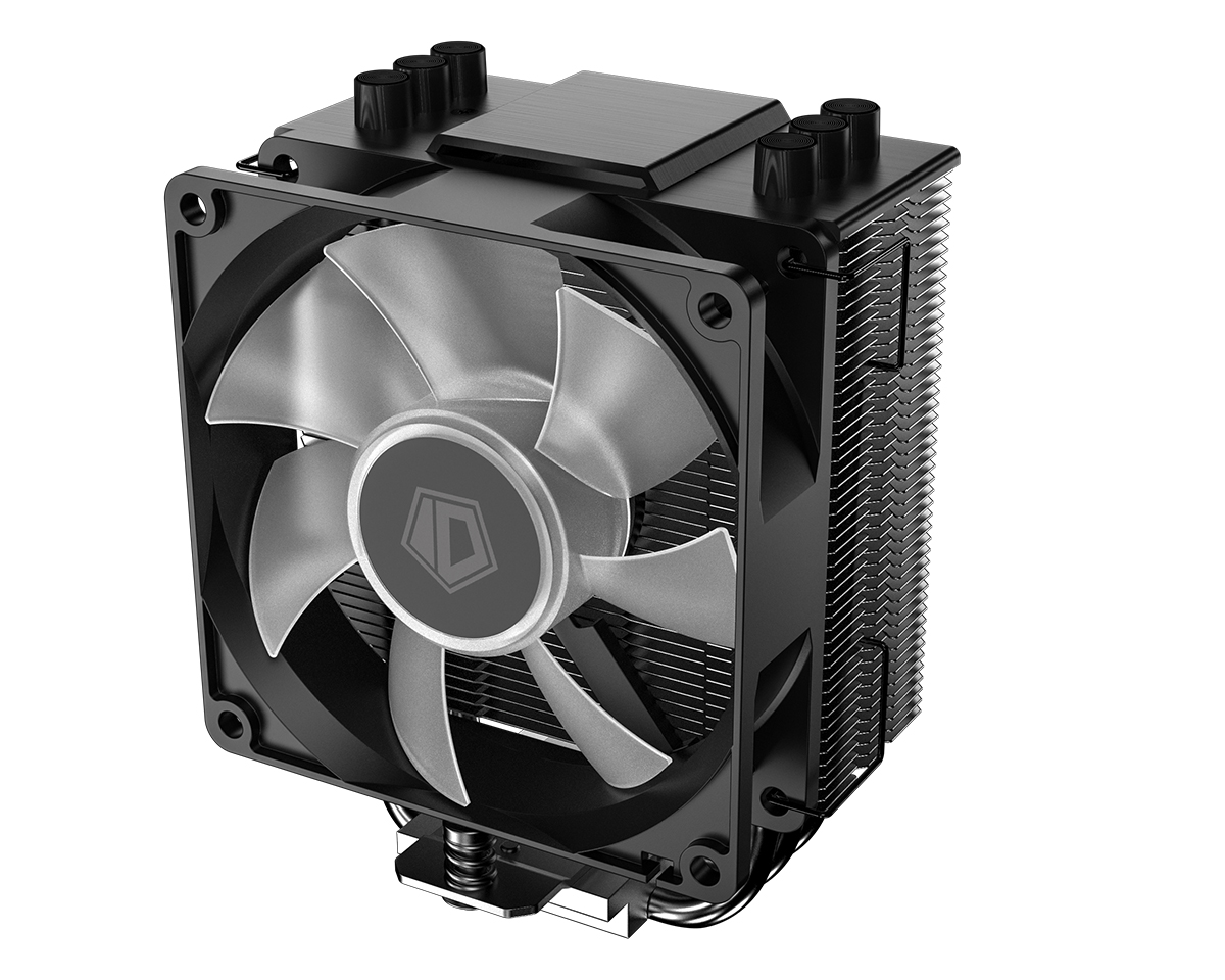 Cooler Cpu Id-cooling Se-903-xt Frgb Intel Amd Fan Pwm ! Negro