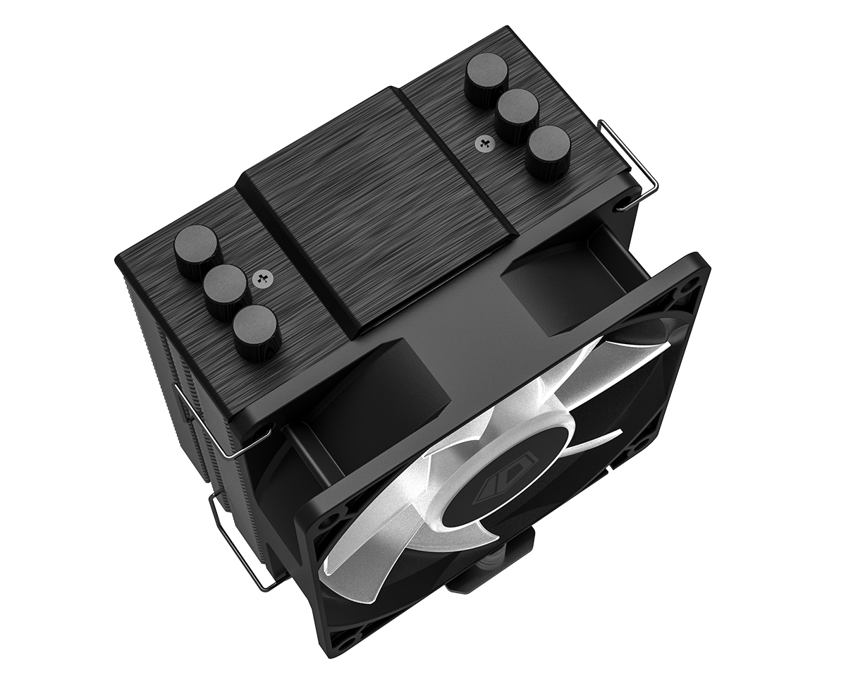 Cooler Cpu Id-cooling Se-903-xt Frgb Intel Amd Fan Pwm ! Negro