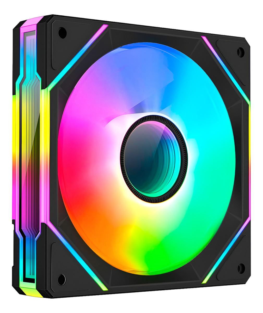 Kit Controladora + 3 Coolers F80 Argb 120mm Gabinete Pc Gamer