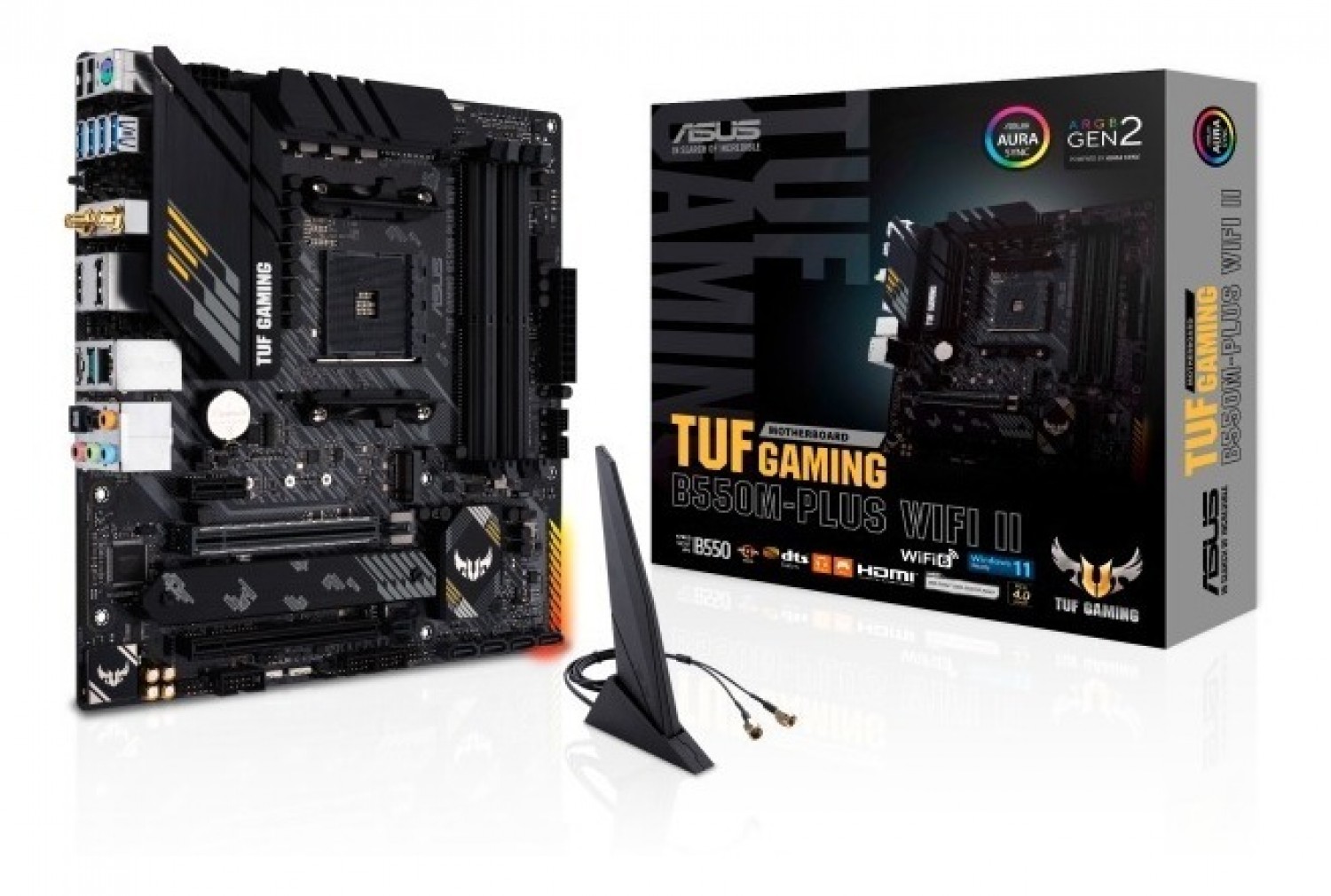 MOTHER ASUS (AM4) TUF GAMING B550M-PLUS (WI-FI) II