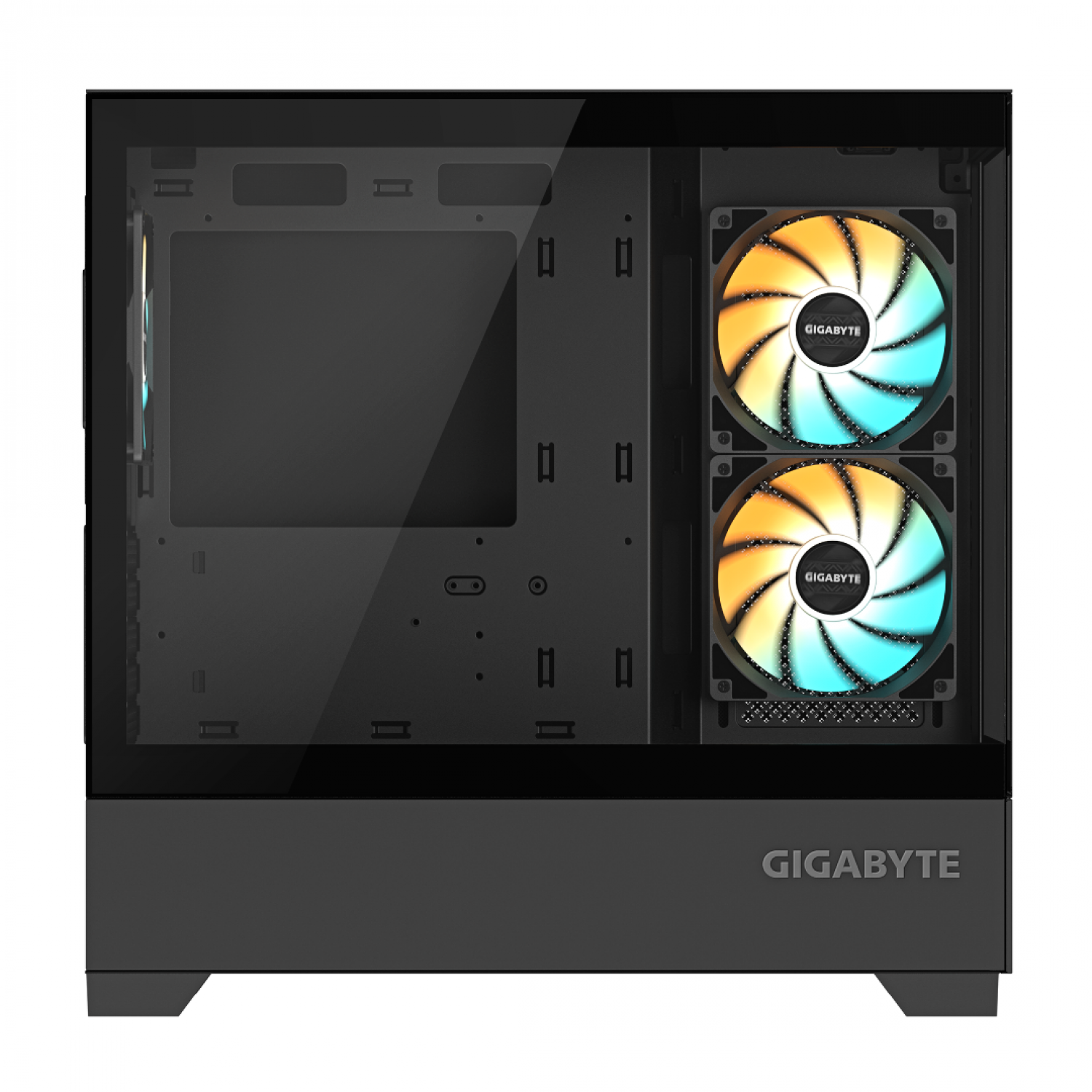 GABINETE GAMER GIGABYTE C201P M-ATX BLACK