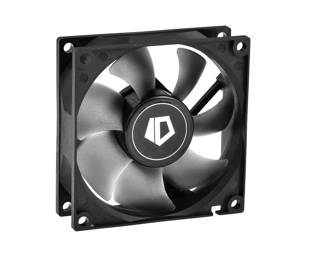 Fan Cooler Id-cooling NO-8025-SD 80MM Black Sin Led