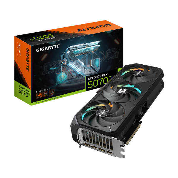 Placa de Video Gigabyte GeForce RTX 5070 Ti GAMING OC 16G