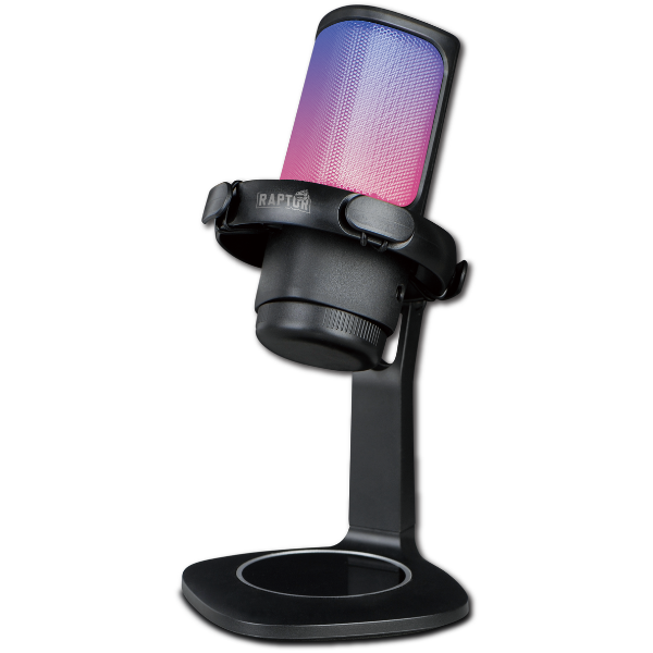 Microfono Raptor Vox RGB USB p/Streaming