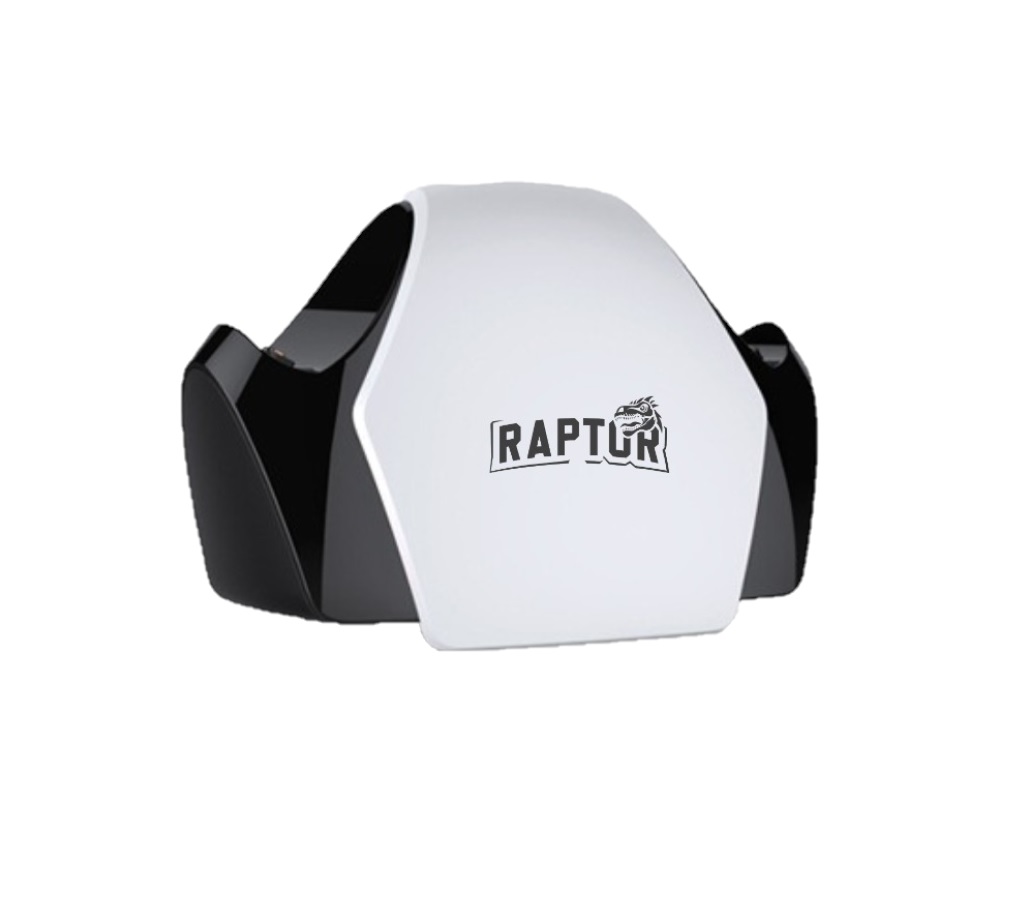 Base Cargadora Raptor Dock p/control PS5 Blanca