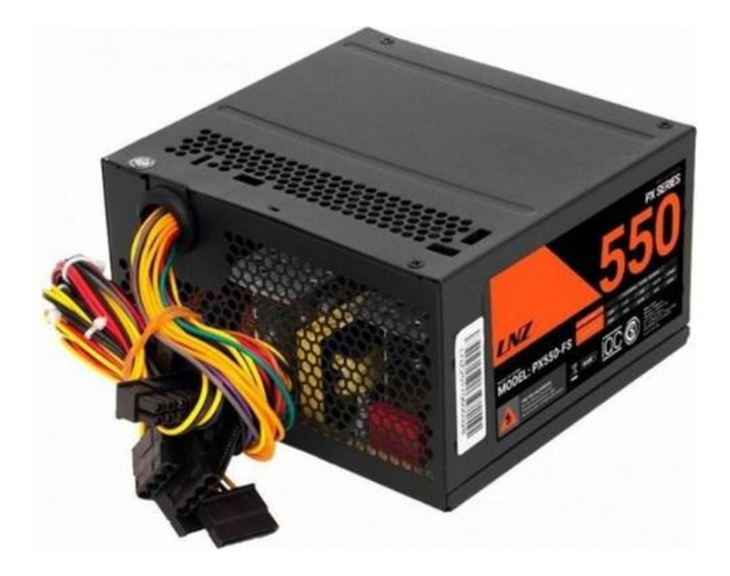 Fuente Para Pc Sentey LNZ Xs550-ps 550w Negra 220v MEGASOFT