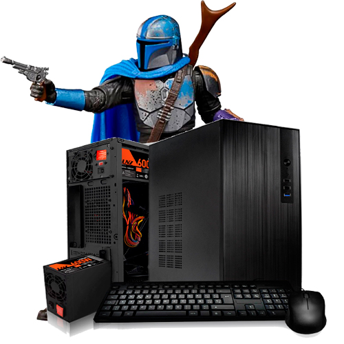 Pc Gamer Ryzen 5 5600g + A520m-k + 16gb + 240gb Megasoft - 16 Gb