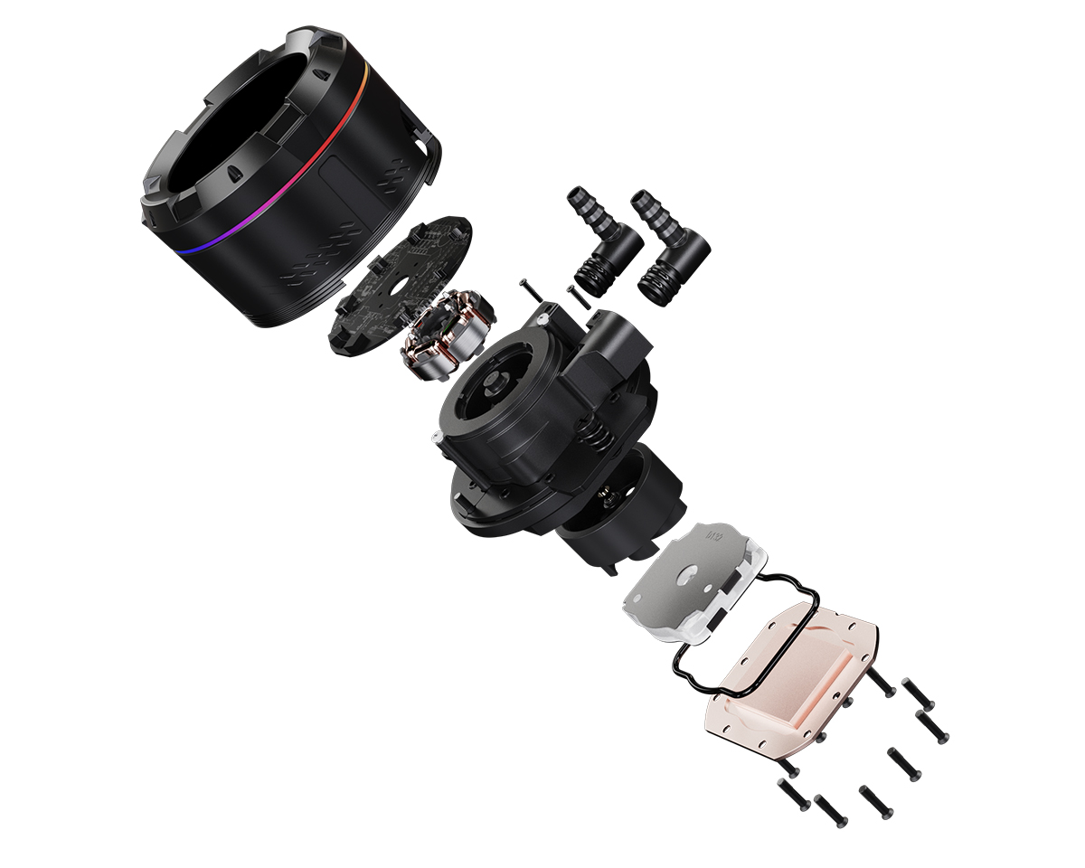 WATER COOLER 360 ID-COOLING SL360 PRO SE BLACK NEGRO