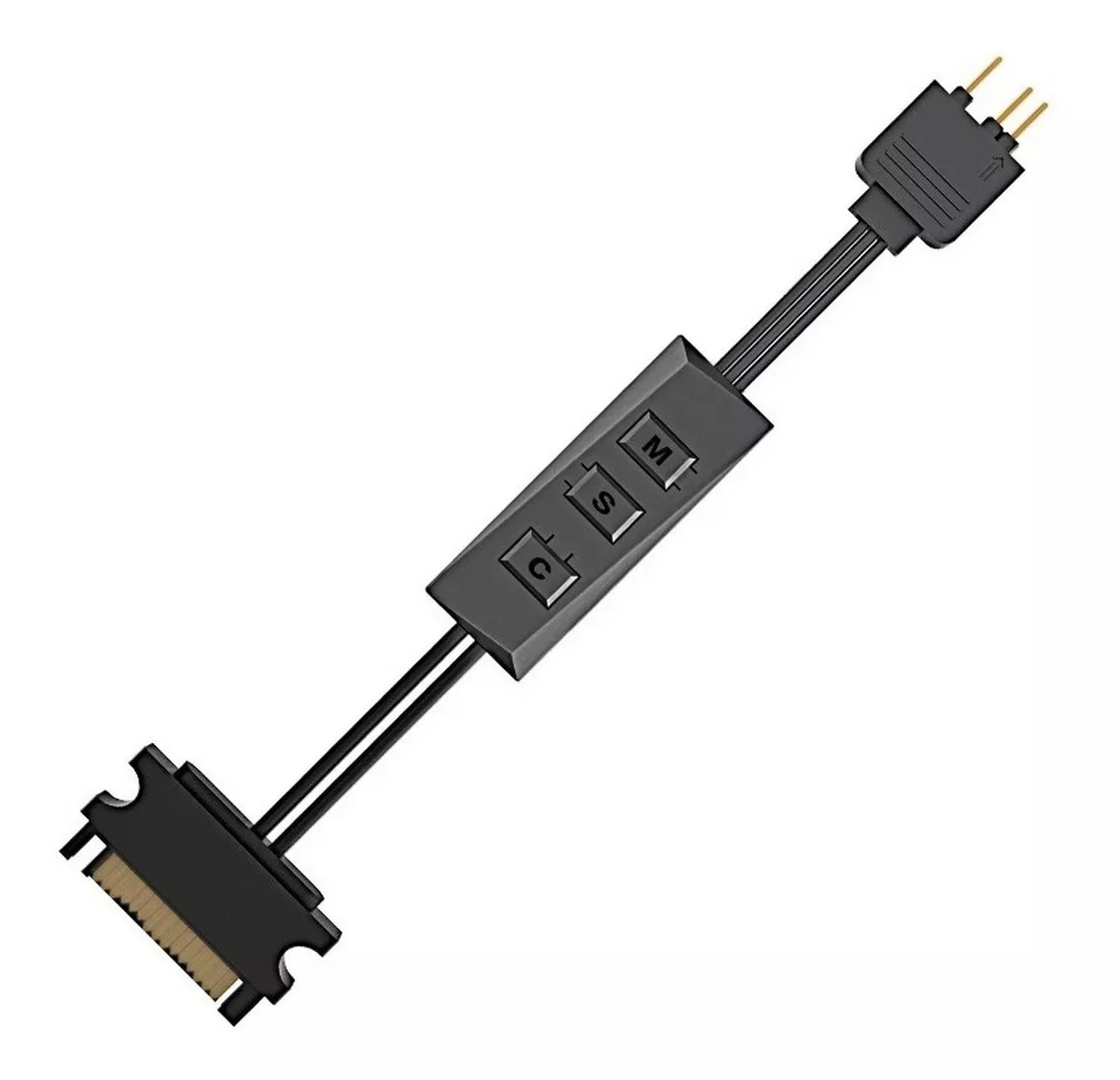 CONTROLADORA ARGB ID-COOLING MANUAL SATA