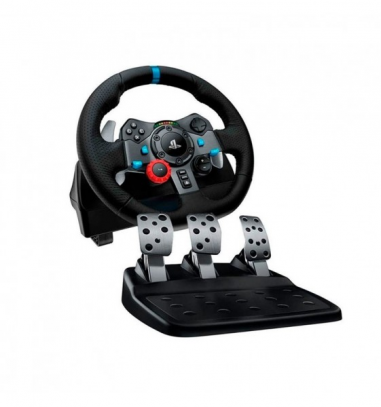 Volante Logitech G29 + Pedales Ps4/Ps5/Ps3 y Pc Megasoft