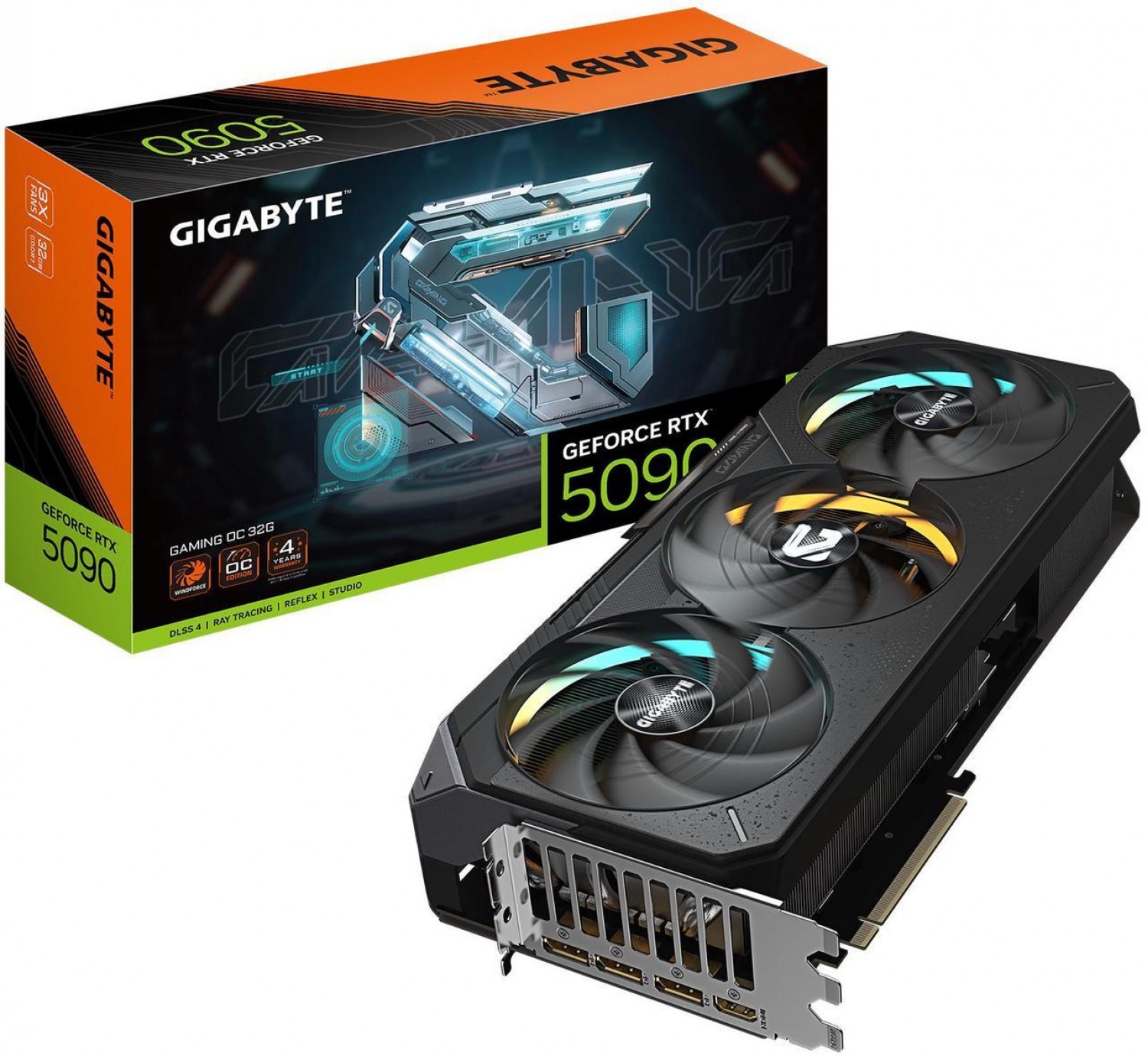 PLACA DE VIDEO GIGABYTE RTX 5090 GAMING OC 32GB