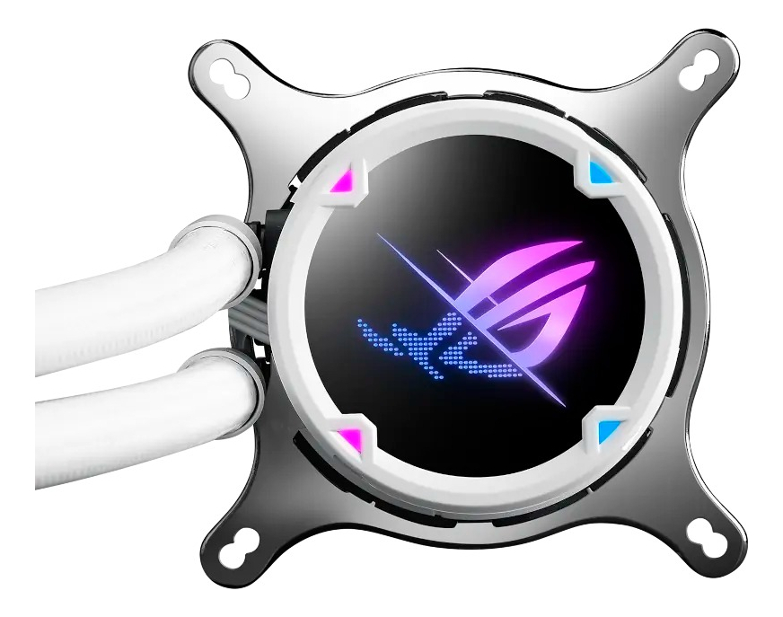 Water Cooler Asus Rog Strix Lc Ii 360 Argb White Led Blanco