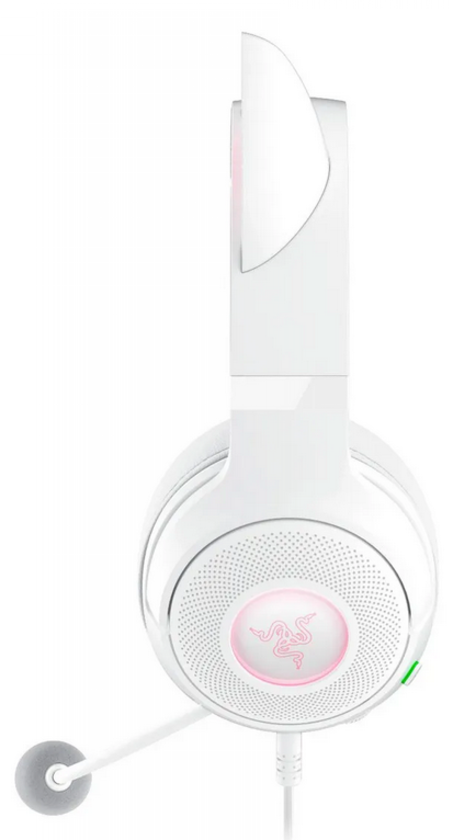 AURICULAR GAMER RAZER KRAKEN KITTY V2 WHITE USB RGB