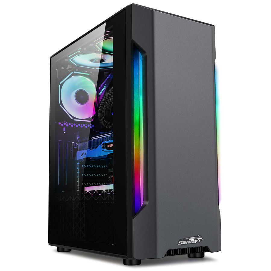Gabinete Gamer Sentey R20 Rgb Mid Tower