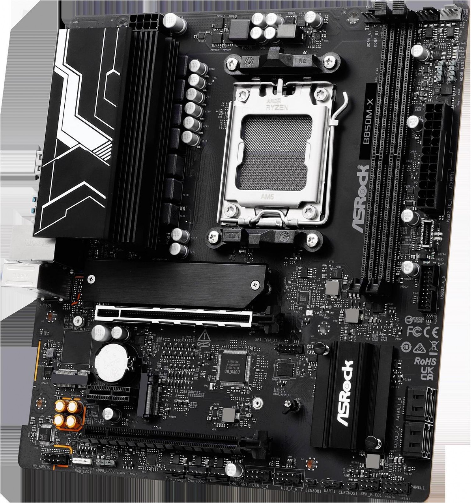 MOTHER ASROCK (AM5) B850M-X