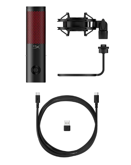 Microfono Gamer HyperX QuadCast 2 USB Black