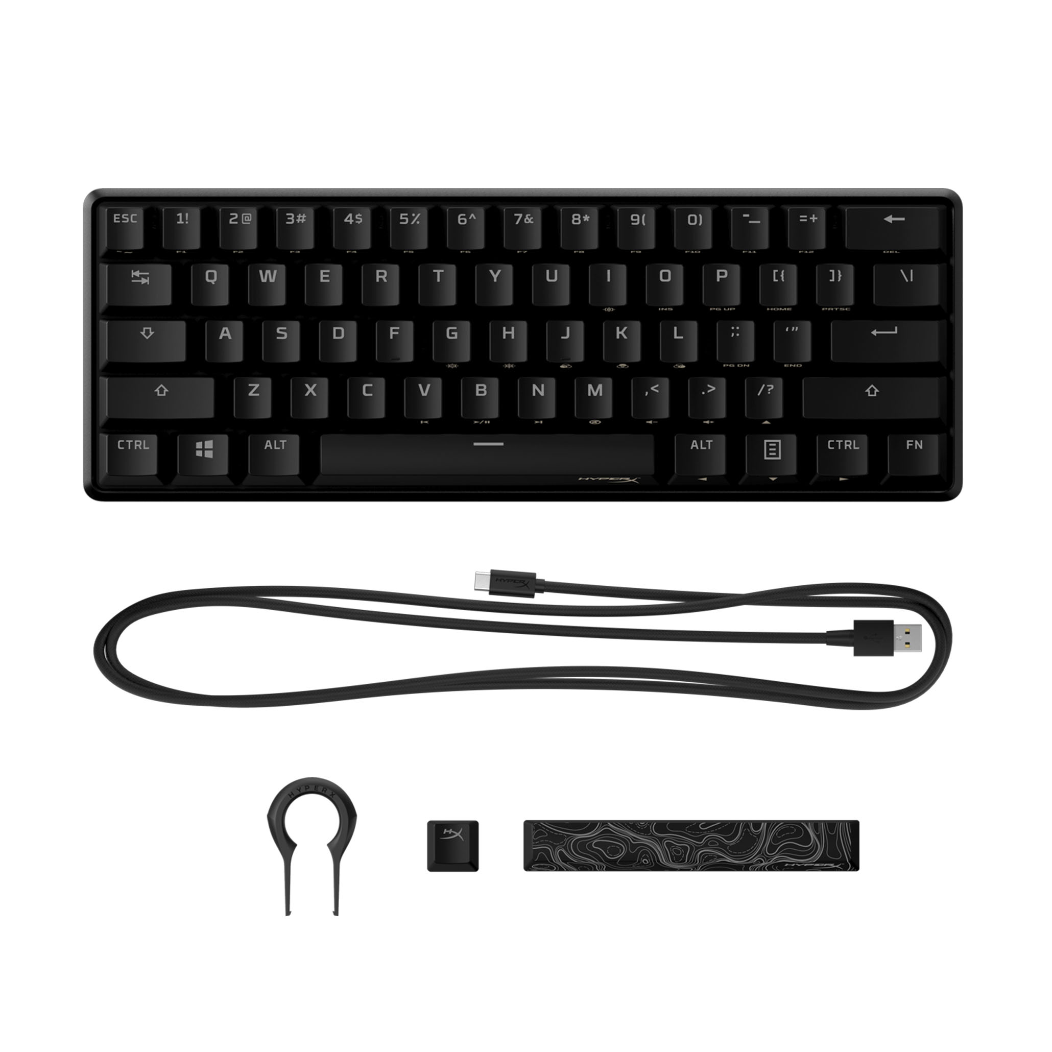 Teclado HyperX Alloy Origins 60 Switch HyperX HKBO1S-RB-US/G