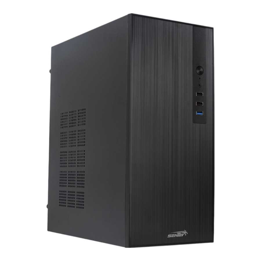 GABINETE KIT SENTEY TM40 C/ FUENTE 600W 3 PUERTOS FRONTALES TECLADO Y MOUSE