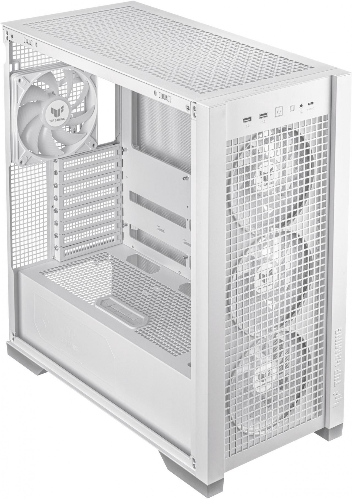 GABINETE GAMER ASUS GT302 TUF GAMING ARGB WHITE