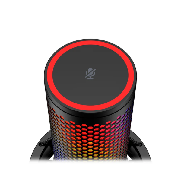 Microfono Gamer  Hyperx Quadcast 2 S USB Black RGB